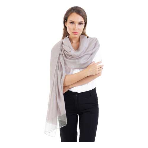 Палантин женский Le Motif Couture MZS01-14 серый в Инсити
