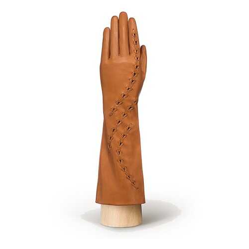 Перчатки женские Eleganzza F-IS0025 коричневые 6.5 в Инсити