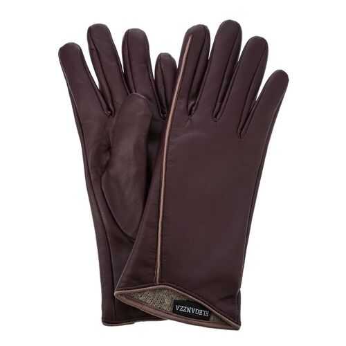 Перчатки женские Eleganzza IS963 бордовые 7 в Инсити
