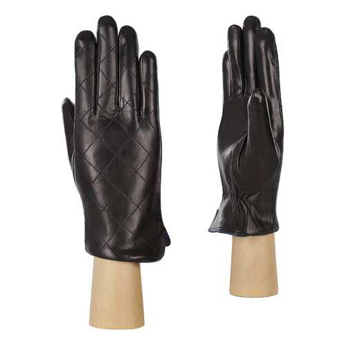 Перчатки женские FABRETTI F23-1/12 черные/синие 7 в Инсити