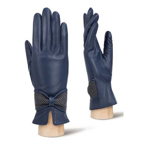 Перчатки женские Labbra LB-0107 синие 7.5 в Инсити