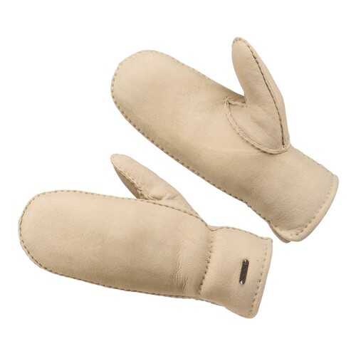 Варежки женские Dr.Koffer H690115-144-61 бежевые 6.5 в Инсити