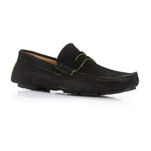 Мокасины мужские GOLD BROTHERS SS15 LYON черные 42.5 RU в Инсити