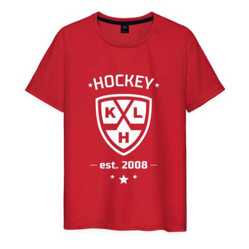 Футболка мужская ВсеМайки 1528417 красная XXXL в Инсити