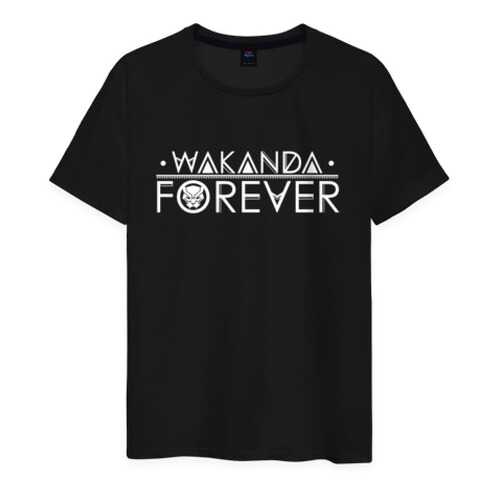 Футболка мужская ВсеМайки 1779397 черная XXXL в Инсити