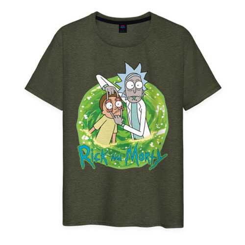Футболка мужская ВсеМайки 1853039 хаки XXXL в Инсити