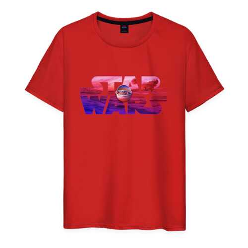 Футболка мужская ВсеМайки 2147265 красная XXXL в Инсити