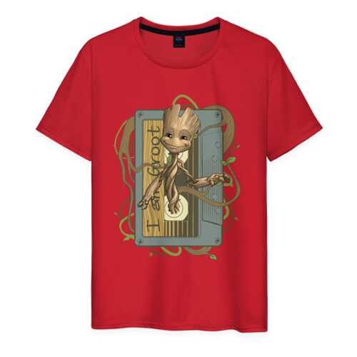Футболка мужская ВсеМайки 2166493 красная XXXL в Инсити