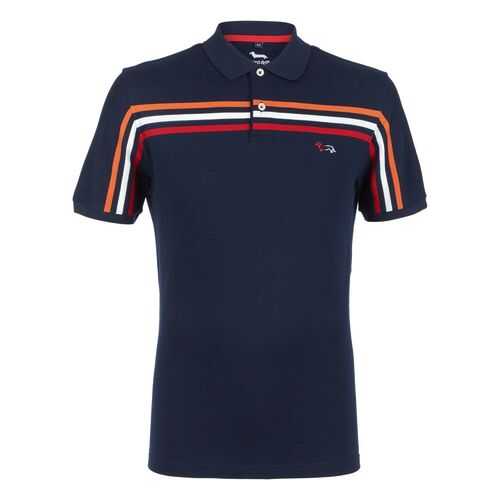Футболка-поло мужская HARMONT&BLAINE LRD123020989 синяя XL в Инсити