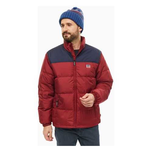 Пуховик мужской Levi's 7914100000 бордовый XL в Инсити