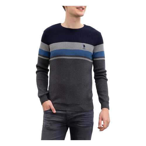 Джемпер мужской U.S. POLO Assn. G081GL0TK0MONTY серый M в Инсити