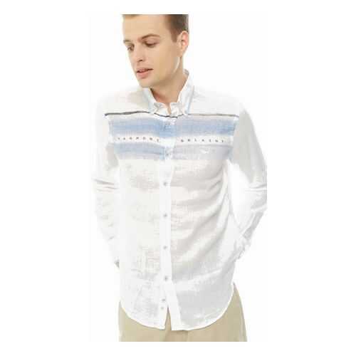 Рубашка мужская HARMONT&BLAINE CRD675010744M 100 белая L в Инсити