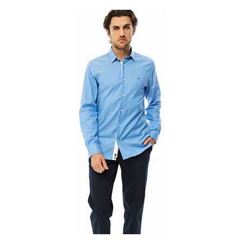 Рубашка мужская Tommy Hilfiger MW0MW13951 синяя XL в Инсити