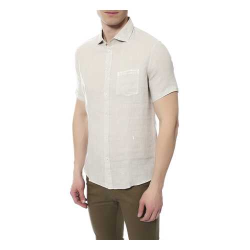 Рубашка мужская TRU TRUSSARDI 624033 бежевая 41 IT в Инсити