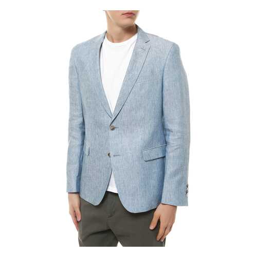 Блейзер мужской Sand SS16 6809 OXFORD-STAR.NORMAL голубой 46 EU в Инсити