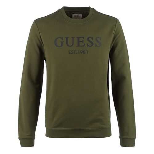 Свитшот мужской Guess M0YQ31-K7ON0 зеленый XL в Инсити