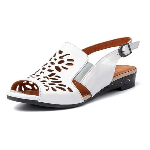 Босоножки женские Pierre Cardin TR-MN-K-1135 белые 36 RU в Инсити