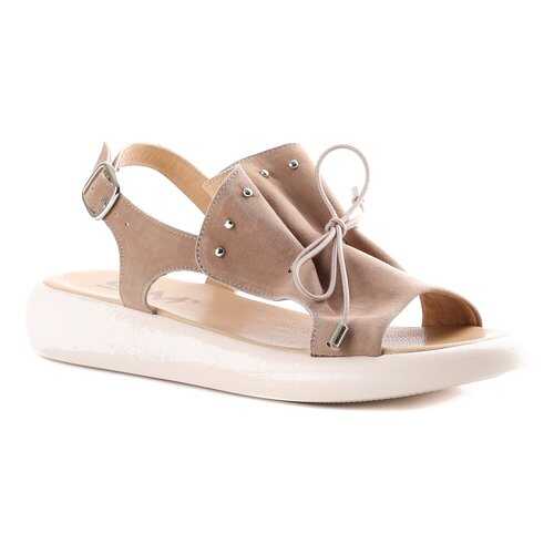 Босоножки женские Shoes Market 648-1700-464 бежевые 40 RU в Инсити