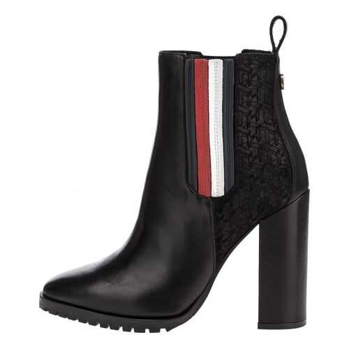 Ботильоны женские Tommy Hilfiger FW0FW04324 990 черные 40 RU в Инсити