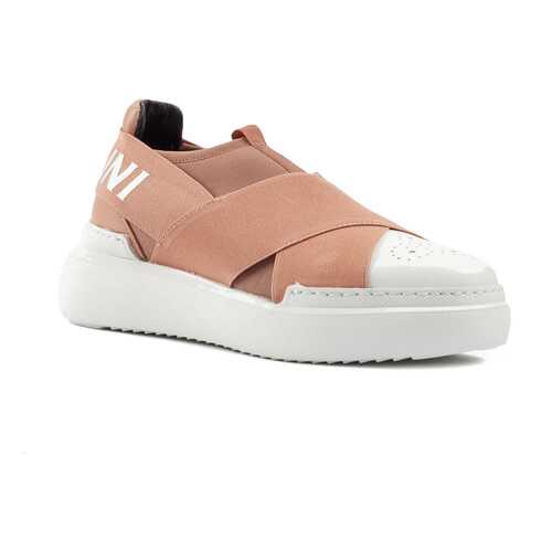Кеды женские Pollini SA15094GOAT7060A оранжевые 39 RU в Инсити