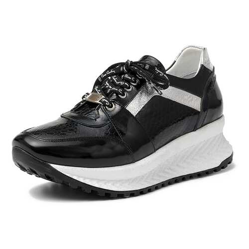 Кроссовки женские Pierre Cardin TR-MN-108-1712 черные/серебристые 39 RU в Инсити