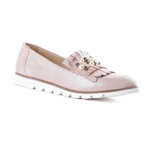 Лоферы женские Shoes Market 472-29005-312 бежевые 39 RU в Инсити