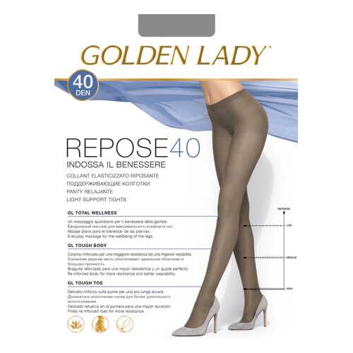 Колготки Golden Lady REPOSE 40, fumo gld, 5/XL в Инсити