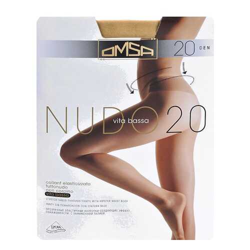 Колготки Omsa NUDO 20 VITA BASSA / Beige-Naturel (Телесный) / 4 (L) в Инсити