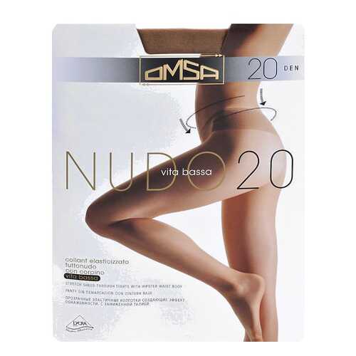 Колготки Omsa NUDO 20 VITA BASSA / Cappuccino (Шоколад) / 4 (L) в Инсити