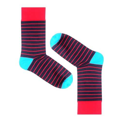 Носки унисекс Burning heels Тонкая полоса разноцветные 39-41 в Инсити
