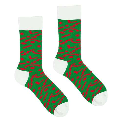 Носки женские Sammy icon Zigzag green зеленые 36-40 в Инсити