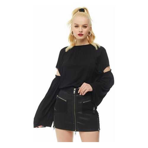 Блуза женская Diesel 00S75C 0LAWI 9XX черная XS в Инсити