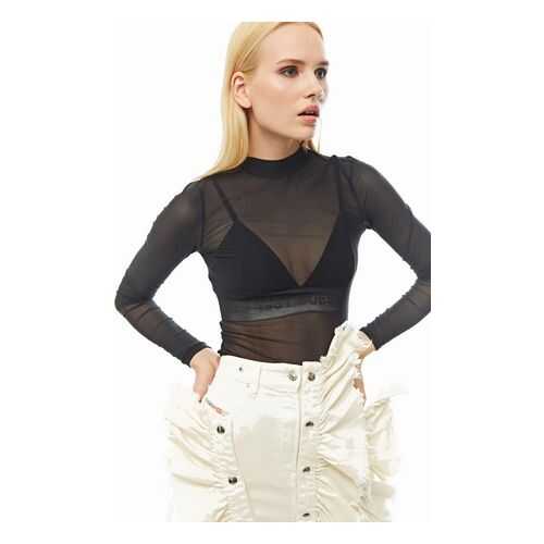 Блуза женская Guess W0YP13-K9VB0 черная XS в Инсити