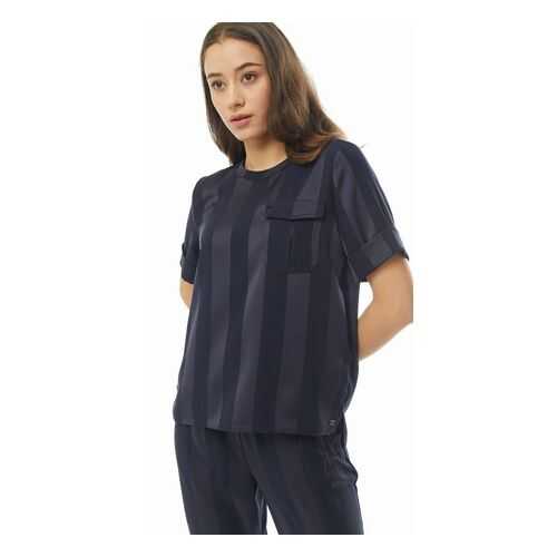 Блуза женская Tommy Hilfiger WW0WW26597 DW5 синяя 32 US в Инсити