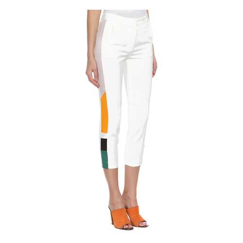 Брюки женские MSGM 1841MDP03 154156 белые 40 IT в Инсити