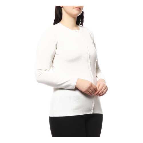 Кардиган женский Cruciani CD17.206/308829 белый 46 IT в Инсити