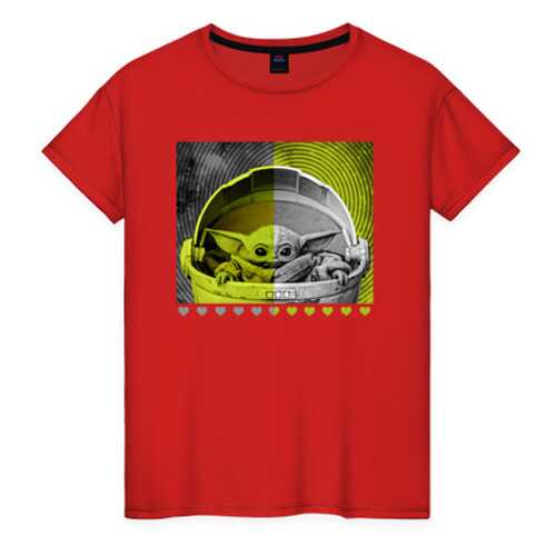 Футболка женская ВсеМайки 2147267 красная XXXL в Инсити