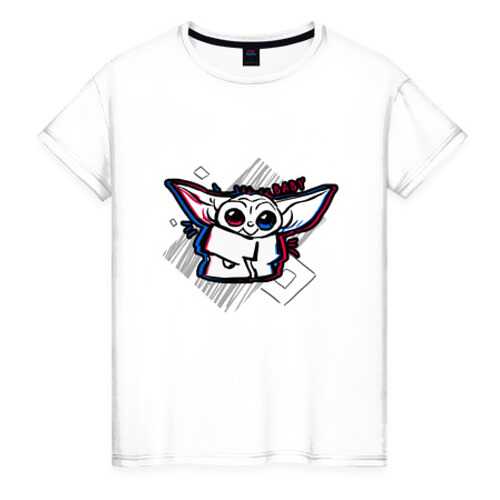 Футболка женская ВсеМайки 2147273 белая XL в Инсити