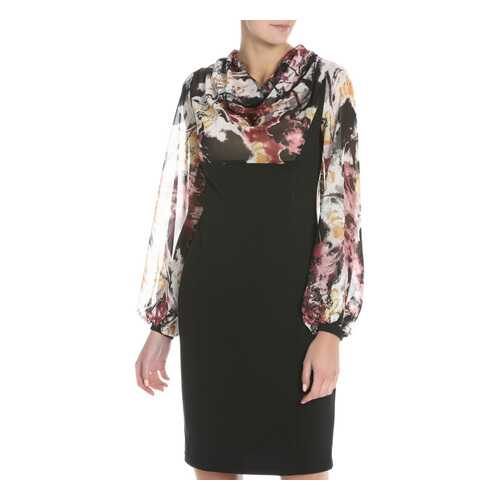 Платье женское Adzhedo 41067 черное 4XL в Инсити