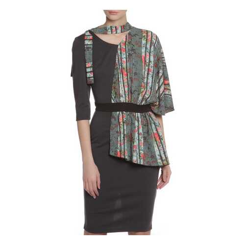 Платье женское Adzhedo 41405 серое 2XL в Инсити