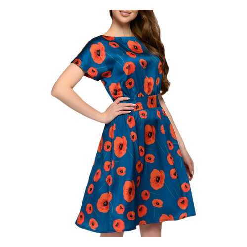 Платье женское D&M by 1001DRESS 0112001-01083TR зеленое S в Инсити