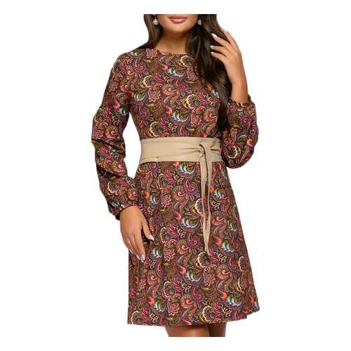 Платье женское D&M by 1001DRESS 0112001-01958BO красное L в Инсити