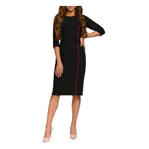 Платье женское D&M by 1001DRESS DM01822BK черное XS в Инсити