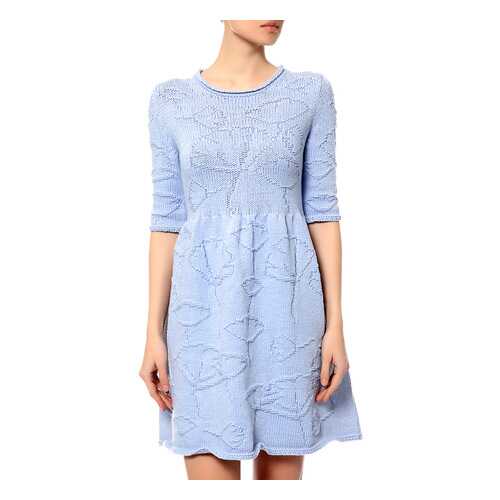 Платье женское Stefanel JV112DF1289 725 голубое XS в Инсити