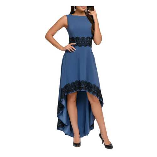 Вечернее платье женское D&M by 1001DRESS DM00951LB синее M в Инсити