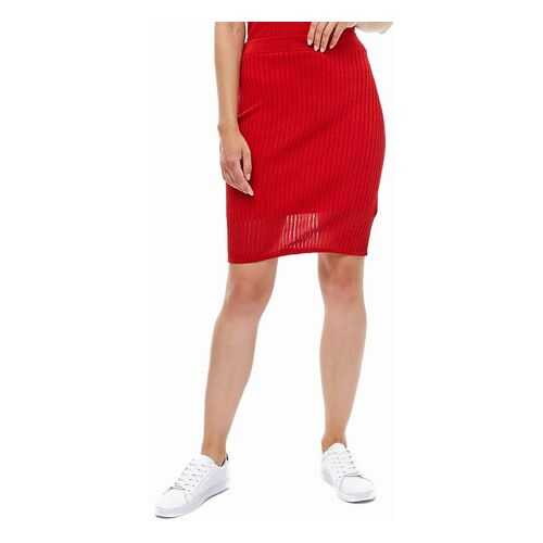 Юбка женская Tommy Hilfiger WW0WW22355 607 красная S в Инсити