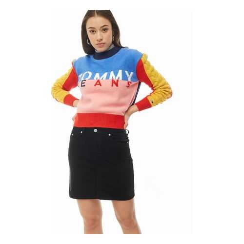 Юбка женская Tommy Jeans DW0DW07693 BBU черная 27 US в Инсити